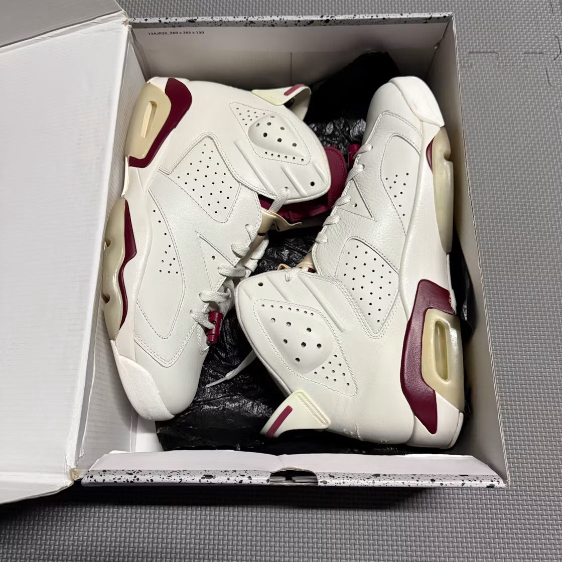 Used - Air Jordan 6 Retro Maroon (2015) - US M 11 - detail 1